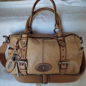 Vintage Fossil Maddox Leather Handbag